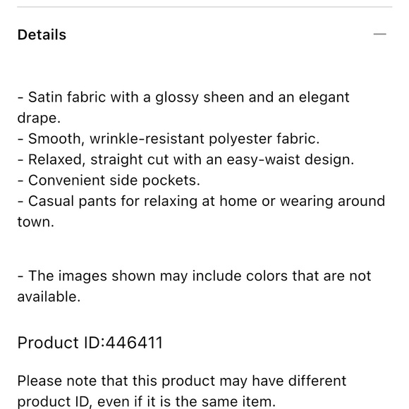 Uniqlo Satin Drape Jogger Trouser Floral Print Women's Pants Size XL - Picture 5 of 8